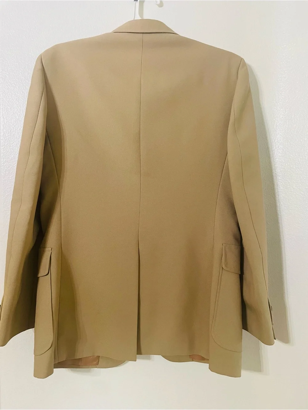 Vintage Haggar Men’s Sport Coat Blazer Size 40 | Tan 2-Button Classic Fit